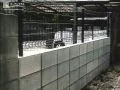 メンテナンスフリーで敷地の境界を示す境界フェンス設置工事