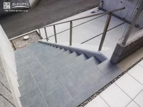 安全性に配慮された階段