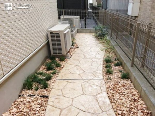 ウッドチップの外構施工例一覧 外構工事のガーデンプラス ウッドチップの外構施工例一覧 外構工事のガーデンプラス