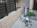 ガーデニングに便利な立水栓を新設