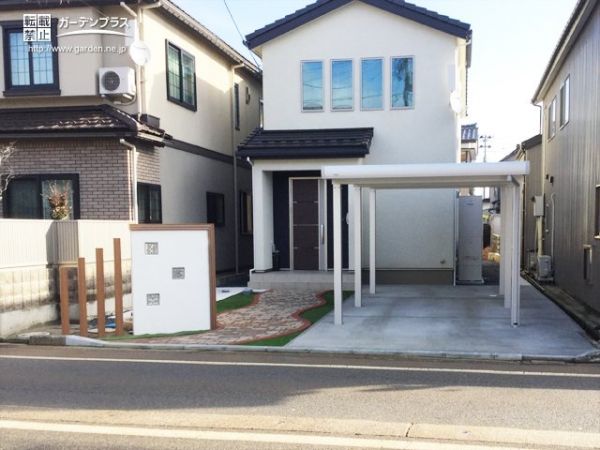新潟県の外構施工例一覧 カーポート 外構工事のガーデンプラス 新潟県の外構施工例一覧 カーポート 外構工事のガーデンプラス