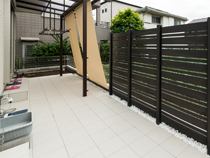 タイルテラスの外構施工例一覧 画像表示 外構工事のガーデンプラス