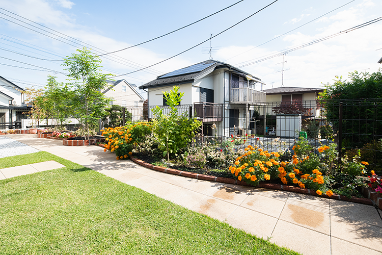 花壇・植栽スペース | 外構工事のガーデンプラス