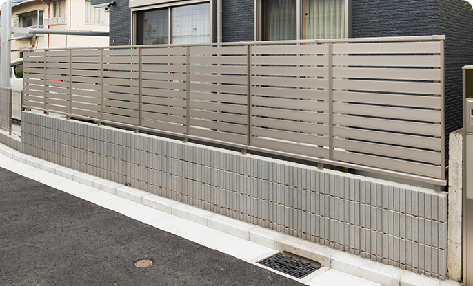 フェンス設置工事