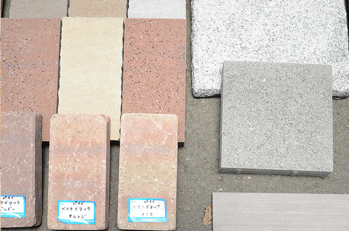 外構 DIY インターロッキングブロック 400個 オレンジ 外構 DIY インターロッキングブロック 400個 オレンジ