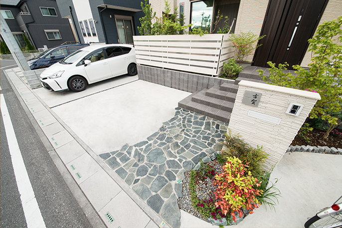 乱形石ピンク（職人サンダー加工済）【DIY・施工向け】