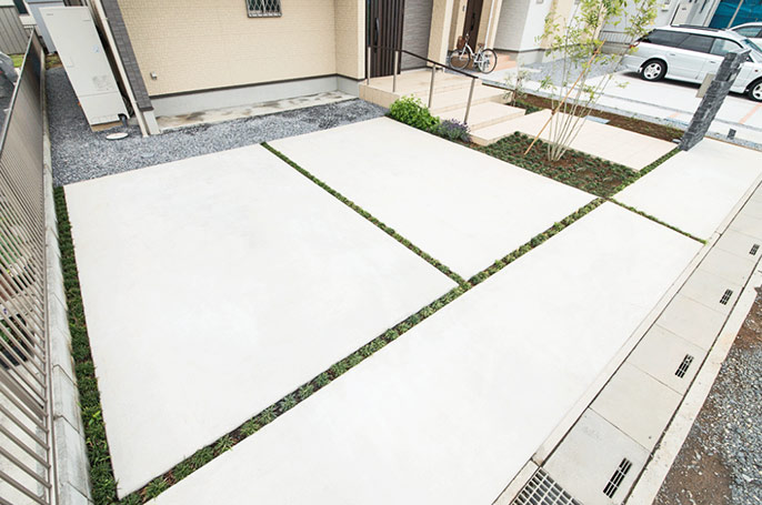 多目的に利用できる耐久性の高い土間コンクリート