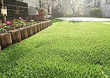 お庭や建物と合った人工芝の種類を選ぶ