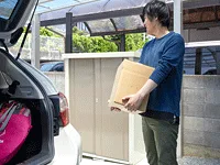 すっきりお庭収納