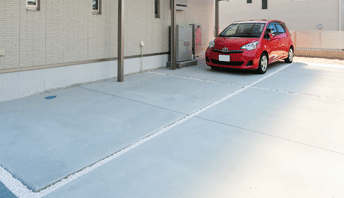 駐車スペースの施工例