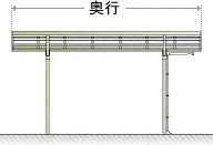 奥行をお選びください。