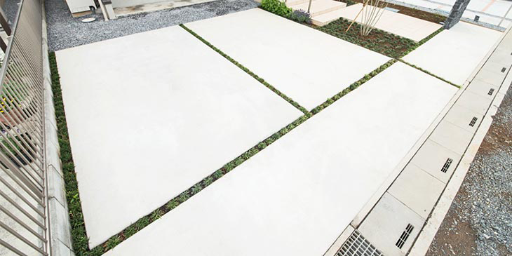 多目的に利用できる耐久性の高い土間コンクリート