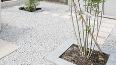 防草シート・砂利